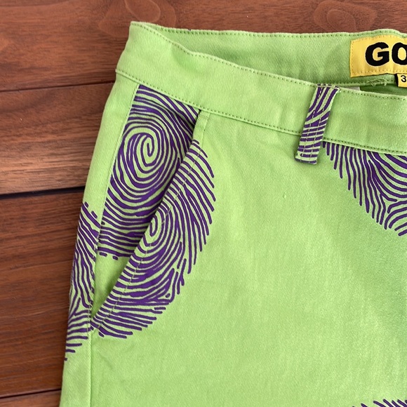 GOLF WANG mens thumbprint pants - Picture 3 of 6